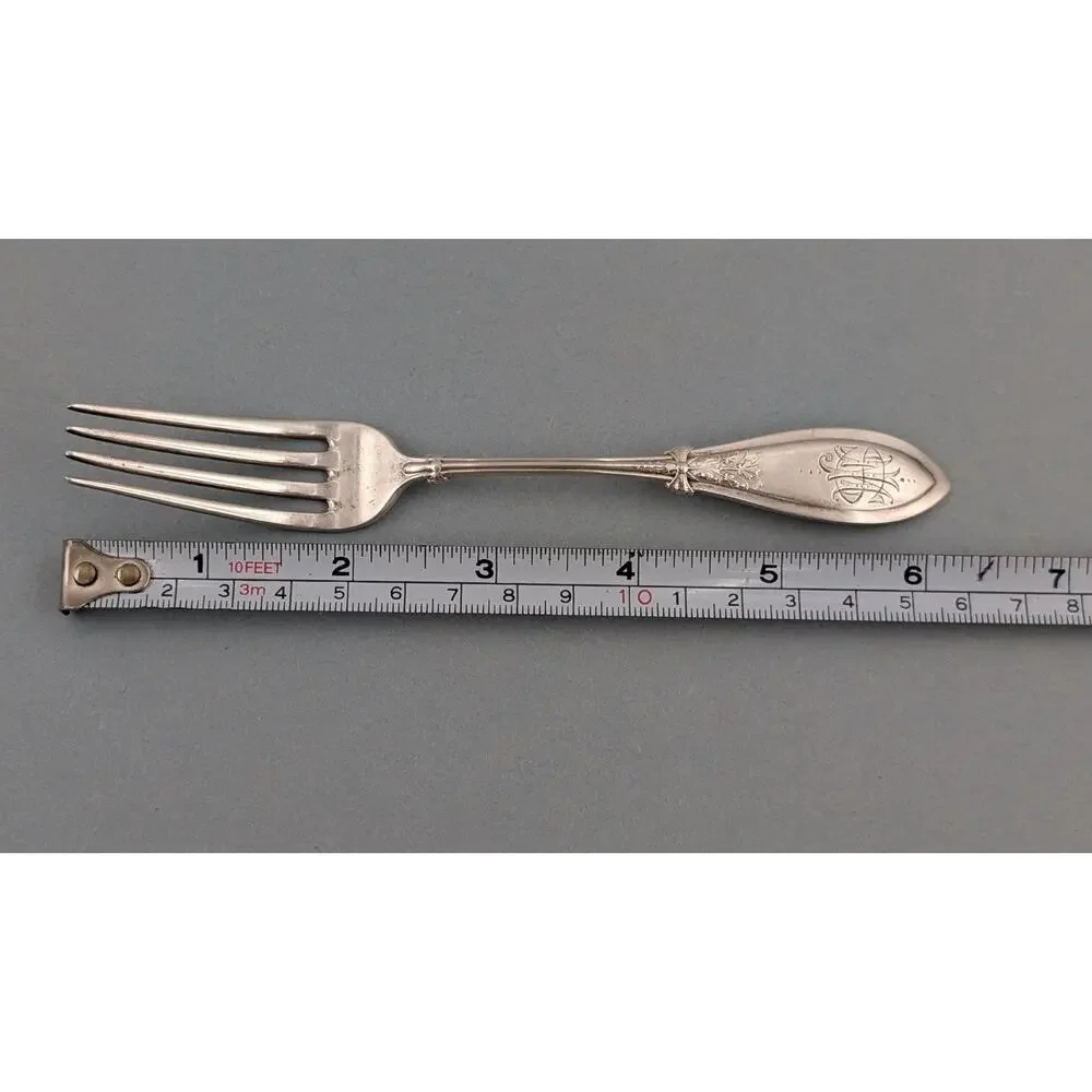Whiting Manufacturing Co. Italian Pattern Sterling Silver Fork 6-1/4